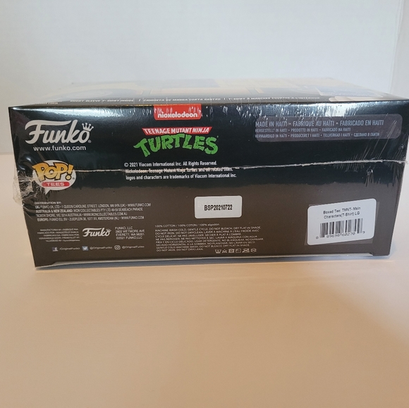 Funko Pop! Tees Teenage Mutant Ninja Turtles T-shirt Large ~Turtle Power - Picture 3 of 3